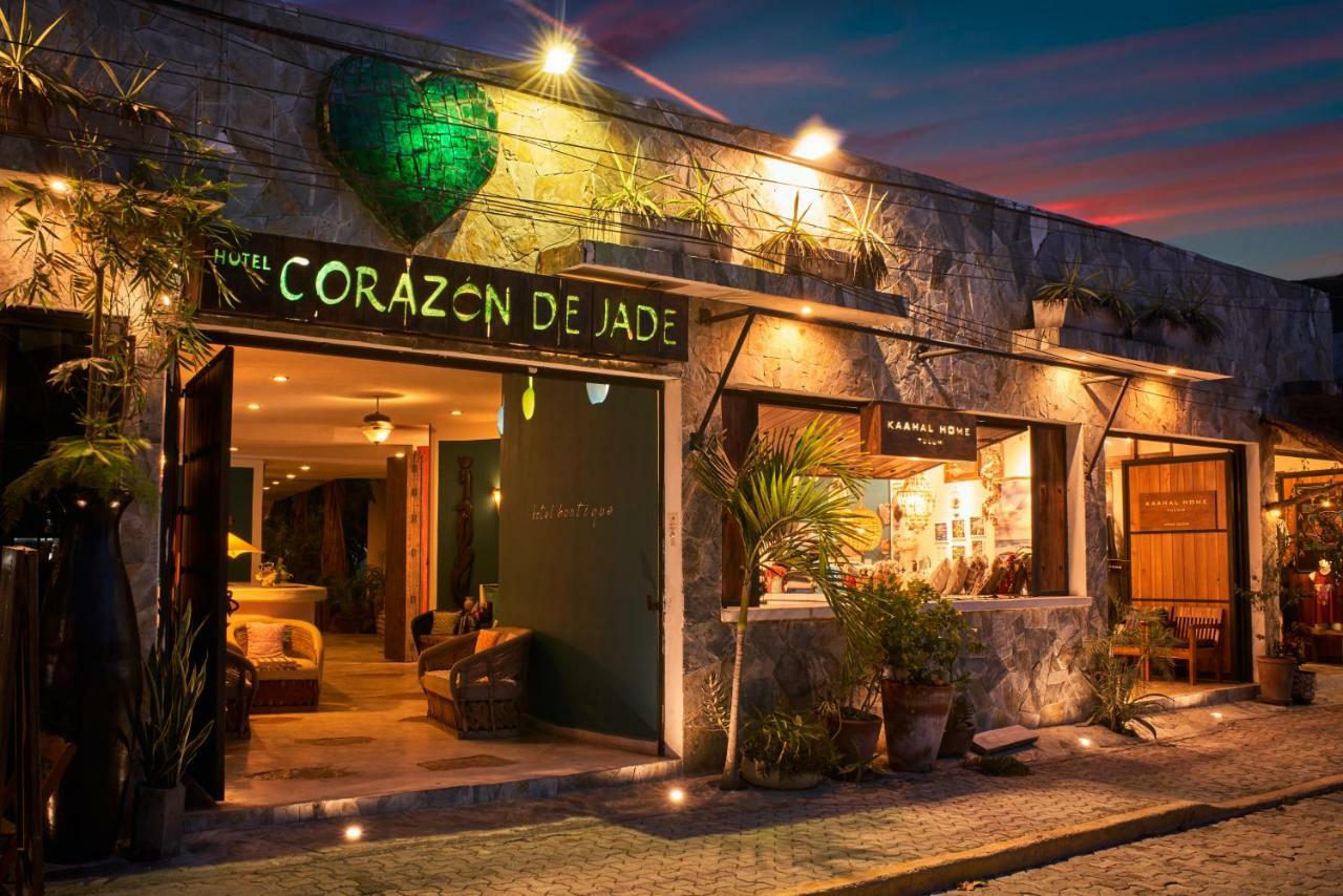 Corazon De Jade Hotel Tulum Pueblo Buitenkant foto